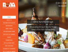 Tablet Screenshot of dineranchomirage.com